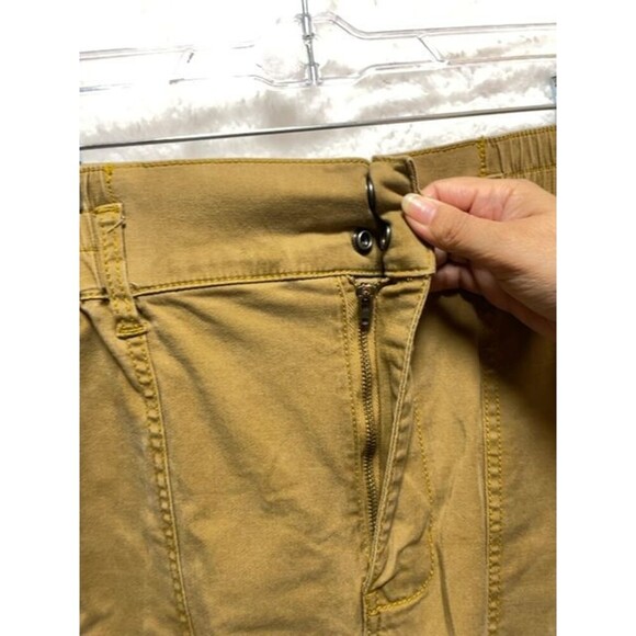CAbi Style 5693 Discovery Trouser Woman Size 12 Missing Belt Brown Pockets - Picture 9 of 11